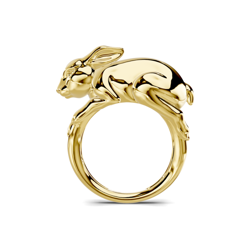 AH Rabbit Ring | Gold